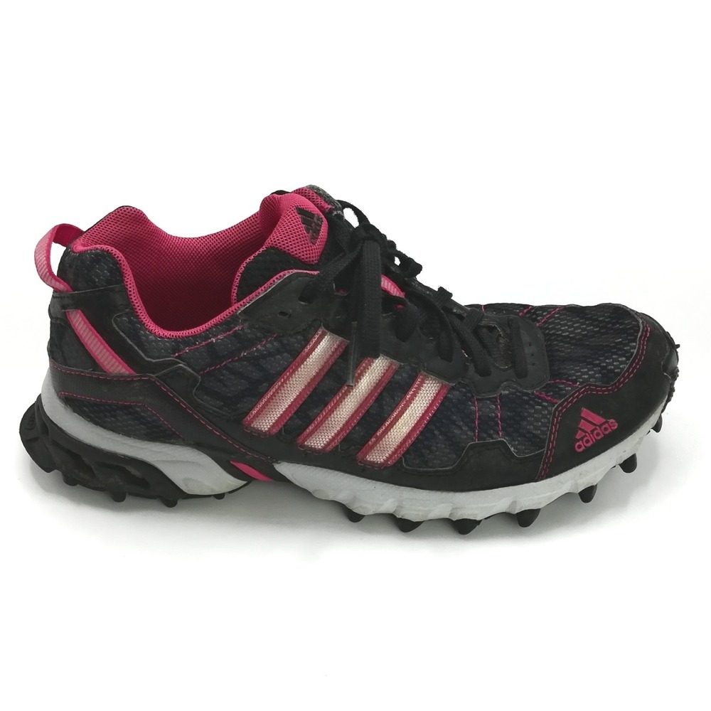 Adidas Shoes Womens Sneaker Thrasher 1.1 Athletic Black‎ Gray Pink Trail 8.5